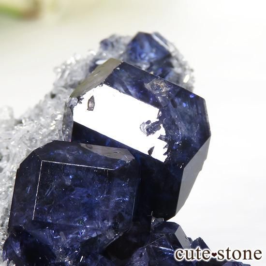 中国 福建省産パープルブルーフローライトの結晶（原石） 59.7g