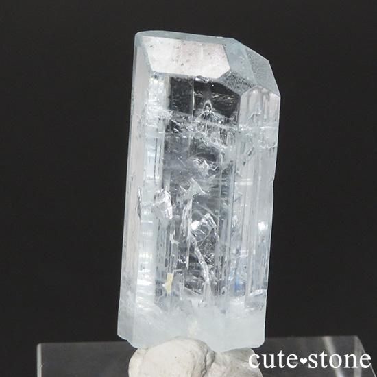 パキスタン スカルドゥ産 アクアマリンの単結晶（原石）6.5g