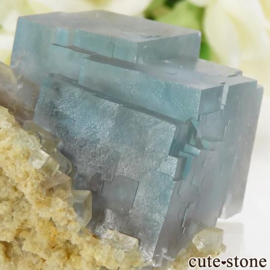 フローライト イタリア シチリア島 Poggio Balate産 蛍石 原石 フロー