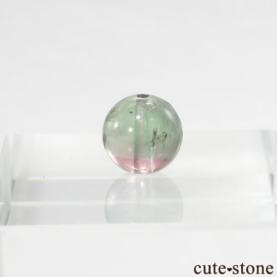 【粒売り】 トリカラートルマリン AAAA 8mm No.3の写真1 cute stone