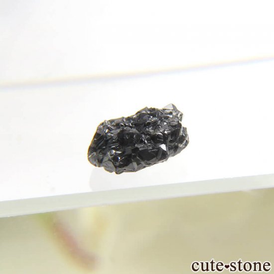 ザンビア産 多結晶のブラックダイヤモンドの原石 0 4ct Cute Stone