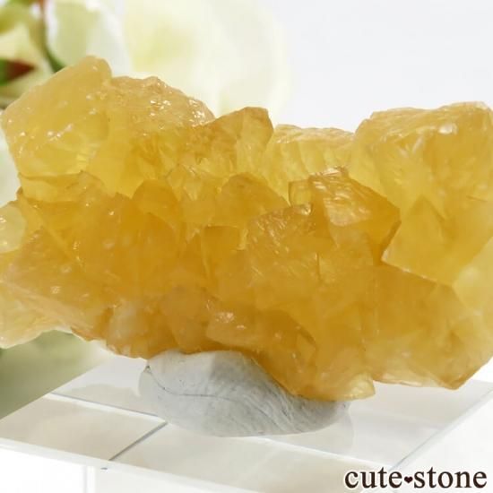 インド産 イエローカルサイト 17.2gの写真2 cute stone