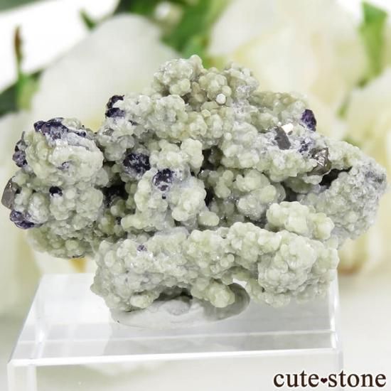 内モンゴル自治区 Yindu Ag-Pb-Zn deposit産 フローライトの原石 17.4gの写真0 cute stone