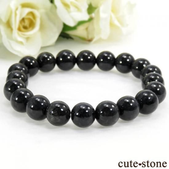 1/2売り対象】 黒翡翠(ブラックジェダイト) AA+ 9.5~10mm の 1/2売り対象】 黒翡翠(ブラックジェダイト) AA+ 9.5~10mm の