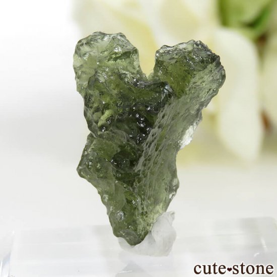 チェコ産 モルダバイトの原石 2g - cute stone -