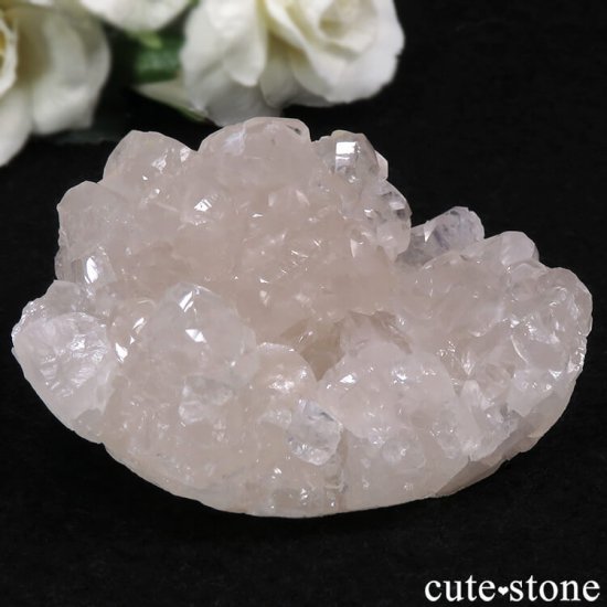 中国 内モンゴル自治区産 ピンクカルサイトの原石 154g - cute stone -