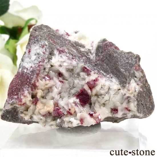 辰砂(シンシャ)シナバーの母岩付き原石 73.6g - cute stone - 辰砂(シンシャ)シナバーの母岩付き原石 73.6g - cute stone -