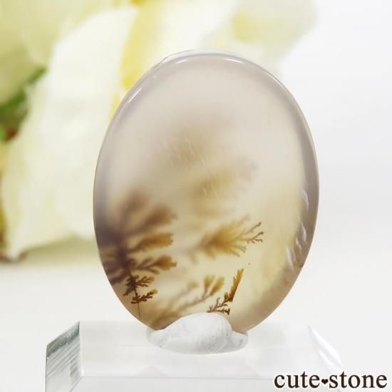 デンドリティックアゲートのルース 14.5ctの写真1 cute stone
