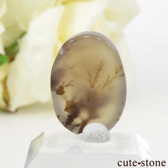 デンドリティックアゲートのルース 11.1ct- cute stone -
