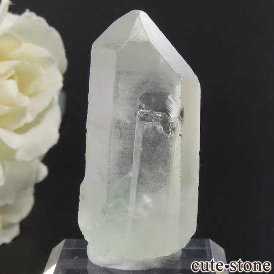 グリーンファントムクォーツ（ゴーストクォーツ）の結晶 17g - cute stone
