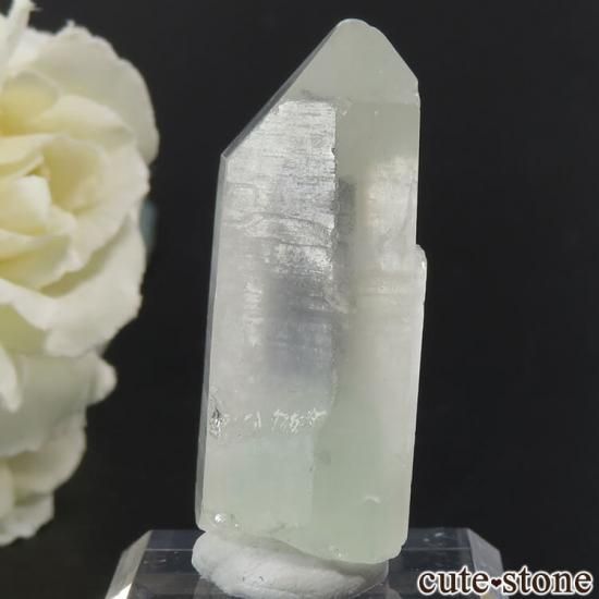 グリーンファントムクォーツ(ゴーストクォーツ)の結晶 17gの写真3 cute stone