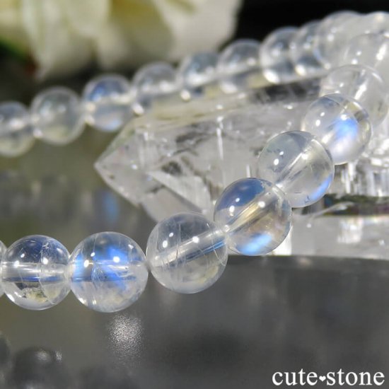 1/2оݡ 쥤ܡࡼ󥹥ȡʥۥ磻ȥ֥ɥ饤ȡ AAAA 6mm Υץ֥쥹åȤμ̿2 cute stone