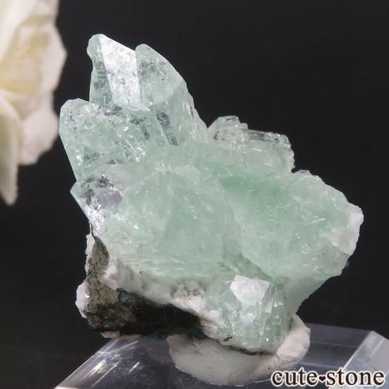 インド プネー産 グリーンアポフィライトの原石 14.8g- cute stone -