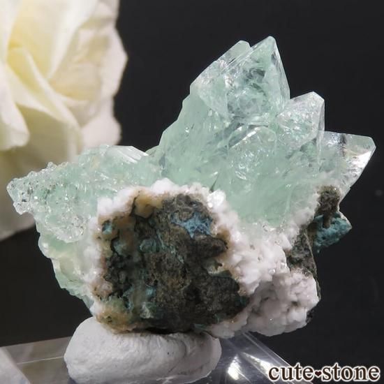 インド プネー産 グリーンアポフィライトの原石 14.8gの写真1 cute stone