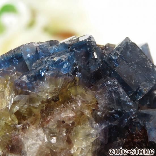 チェコ産 ブルーフローライトの原石（結晶） 33g - cute stone -