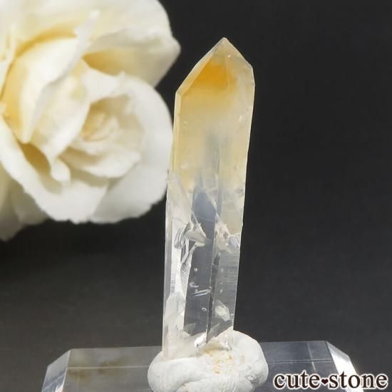 方解石入りマンゴークォーツ コロンビア産 マンゴークォーツ