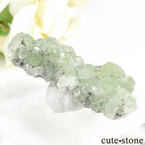 タンザニア メレラニ産 プレナイトの原石 13.7gの写真1 cute stone