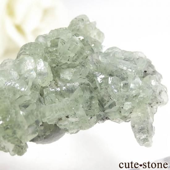 タンザニア メレラニ産 プレナイトの原石 13.7gの写真3 cute stone