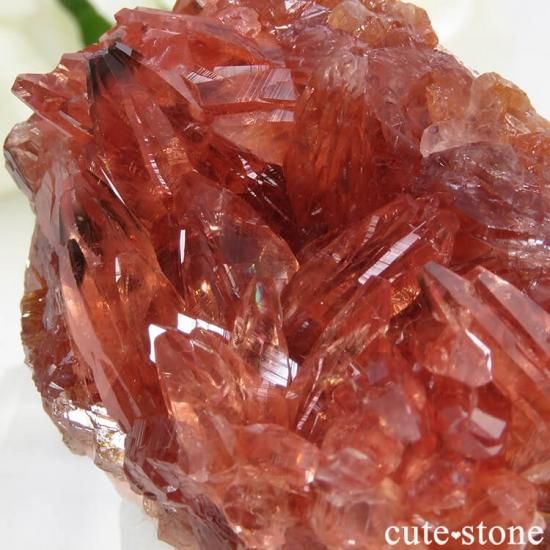 南アフリカ 産 ロードクロサイトの母岩付き結晶（原石） 75g