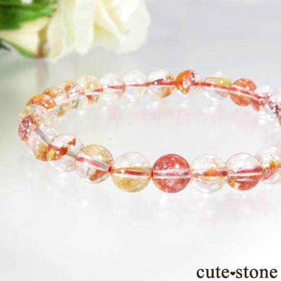 オーロラクォーツ AAA 6.5mmのブレスレット - cute stone -