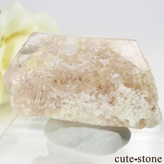 アフガニスタン産 モルガナイトの母岩付き結晶（原石） 23.5g