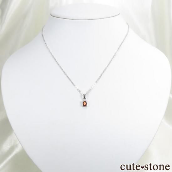 天川村レインボーガーネットのペンダントトップ No.6 - cute stone -