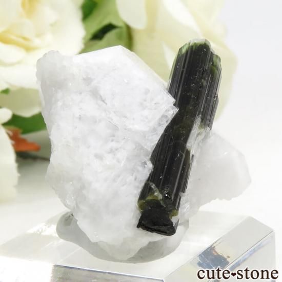 【パキスタン産】グリーントルマリン結晶 パキスタン スカルドゥ産 グリーントルマリンの結晶 18g - cute