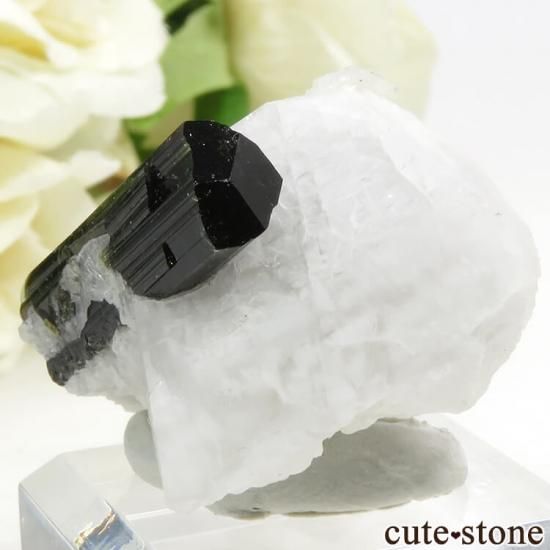 パキスタン スカルドゥ産 グリーントルマリンの結晶 18g - cute