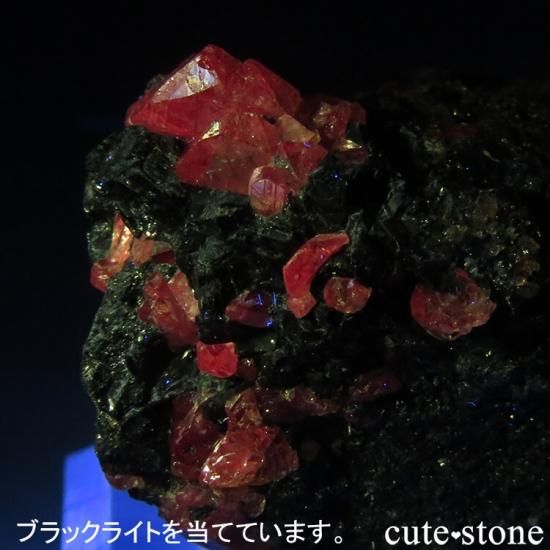 タンザニア Winza産 ルビーの母岩付き結晶（原石） 26.5g - cute