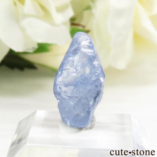 人気の新作 スリランカ産 ブルーサファイアの結晶（原石）0.7g - stone cute - 指輪・リング