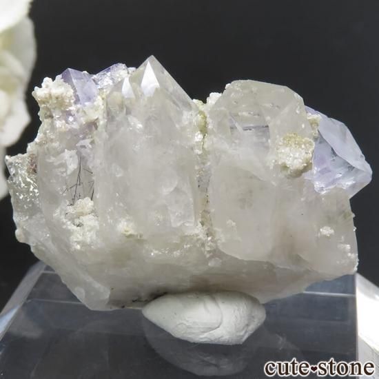 ヤオガンシャン産 ブルー フローライト スモーキークォーツ ヤオガンシャン産 ブルー フローライト スモーキークォーツ