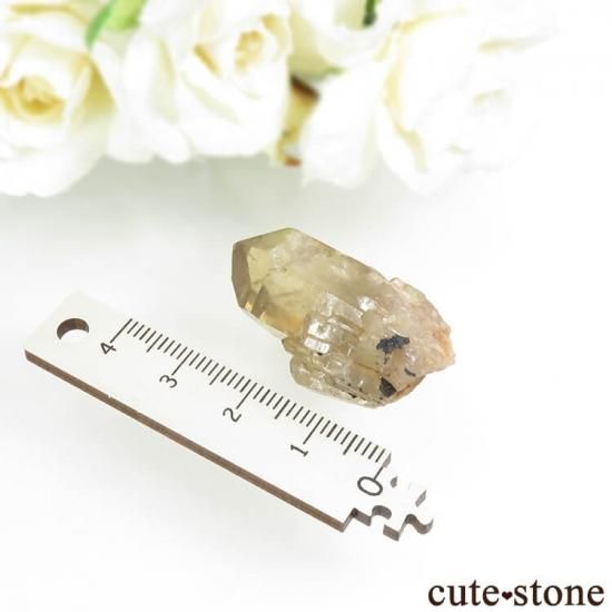 コンゴ産 天然シトリンの結晶（原石）11g - cute stone -