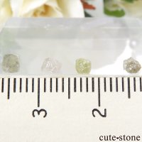 ザンビア産 ダイヤモンドの原石 4点セット No.14の画像