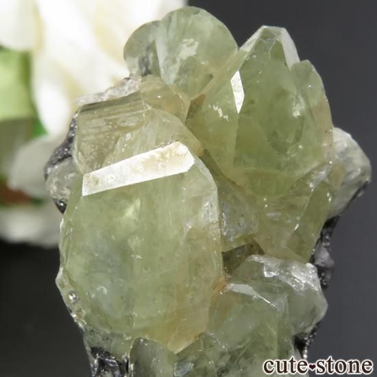 タンザニア産 ダイオプサイト＆ツァボライトの結晶（原石）13.7g