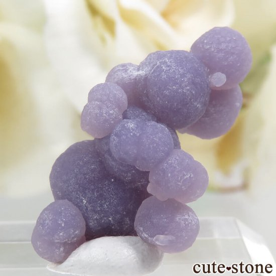 インドネシア産 パープルカルセドニーの結晶（原石） 2.5g - cute stone