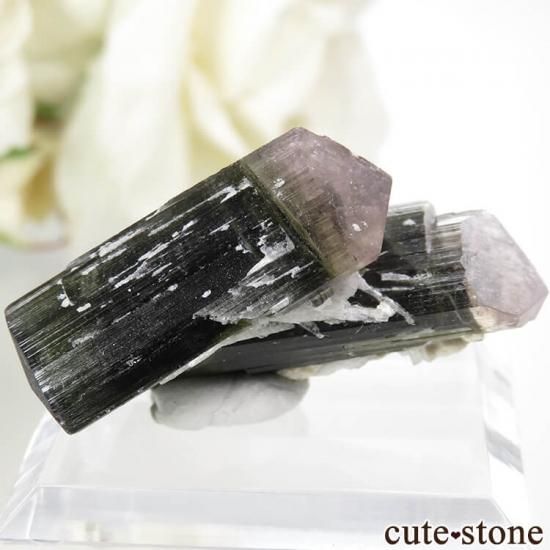 パキスタン Stak Nala産 ピンク&グリーントルマリンの結晶 6.4gの写真1 cute stone