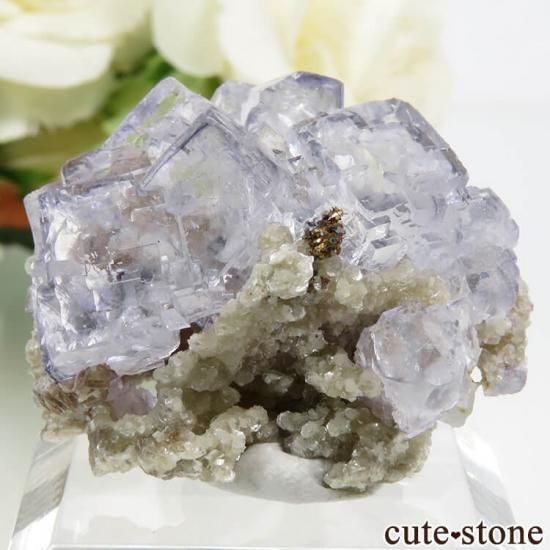 ヤオガンシャン産 パープルブルーフローライト 14.4g - cute stone -
