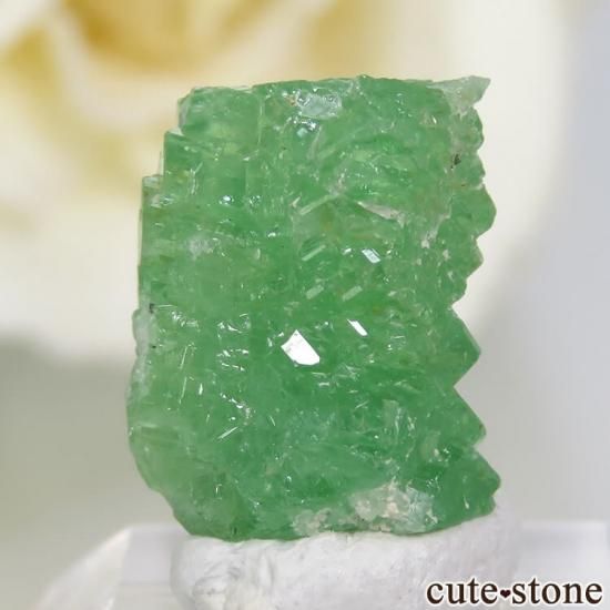 【タンザニア/メレラニ産】ツァボライト原石 タンザニア産 ツァボライトの結晶（原石） 7.5ct - cute stone -