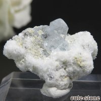 ナミビア エロンゴ産 ブルートパーズの結晶（原石）4.3gの画像