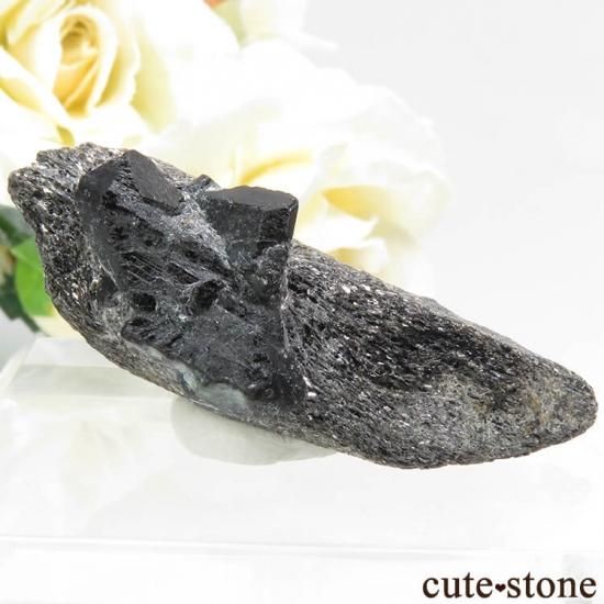 ブラジル産 アレキサンドライト(クリソベリル)の母岩付き結晶(原石) 16.6gの写真1 cute stone