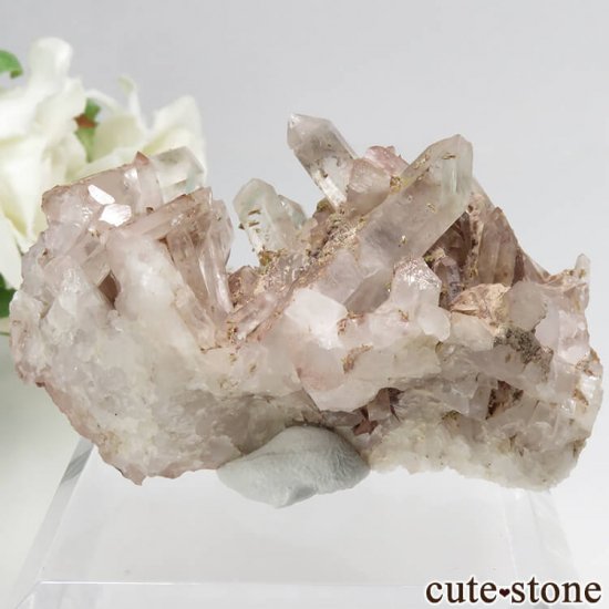 南アフリカ産 アホイトインクォーツの結晶（原石）33.9g - cute stone -