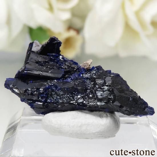 アズライト 結晶 モロッコ産 原石 鉱石 鉱物標本 天然石 楽天市場】アズライト結晶 原石 モロッコ産 藍銅鉱 天然石