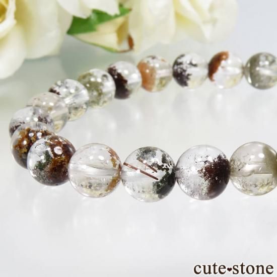 ガーデンクォーツ AAA+ 8mm のシンプルブレスレット No.4の写真2 cute stone