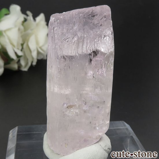 アフガニスタン産 クンツァイト (スポジュメン・リチア輝石) の結晶(原石) 56.6g - cute stone -