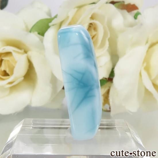 鑑別書付き！ラリマー（ドラゴン・クロー）のカボションルース No.2