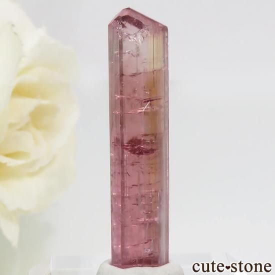 ブラジル ミナスジェライス州産 ピンクトルマリンの結晶 2.9gの写真2 cute stone