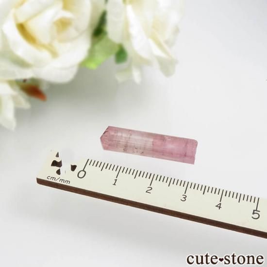 ブラジル ミナスジェライス州産 ピンクトルマリンの結晶 3.2gの写真3 cute stone
