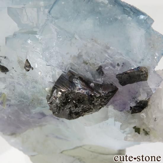 ヤオガンシャン産 ブルーフローライト＆クォーツ