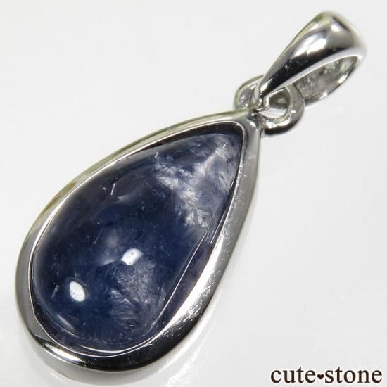 デュモルチェライトインクォーツの silver925製 ペンダントトップ No.2の写真1 cute stone