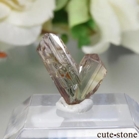 ダイアスポア 双晶 トルコ産 天然カラーチェンジ・ダイアスポア結晶（双晶）＊1.09ct＊トルコ